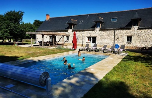 Blou House | Country house near Saumur, Swimming pool, Jacuzzi