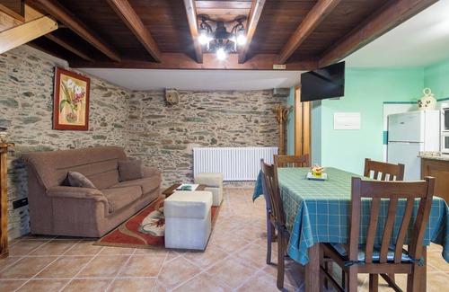 Boboras House | Country House 'O Forno Do Curro-Casiña Da Avelá' with Mountain View