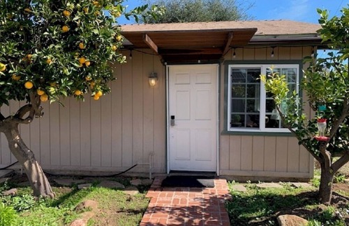 Valley Center House | Country Quiet House in Organic 20 acre walking Grove