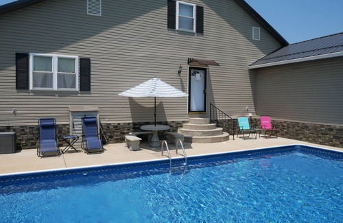 Kerr House | Country Retreat with Inground Pool and Hot Tub