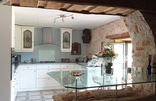 Gignac House | Country stone house with private pool and air conditioning