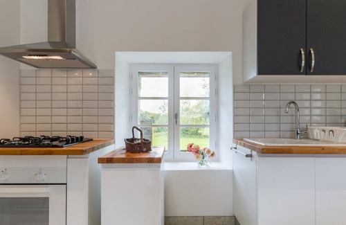 Bourguenolles Cottage | Countryside Retreat Near Granville & Mont St-Michel with Garden, Fireplace & Parking