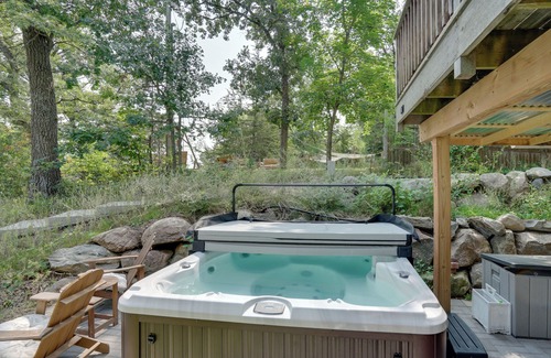 Big Lake Cabin | Couples Cabin - Upper Unit with Deck on Eagle Lake