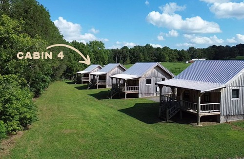 Smithville Cabin | CouplesRelaxingCreeksideTinyCabin near CenterHillLake & RockIslandStatePark