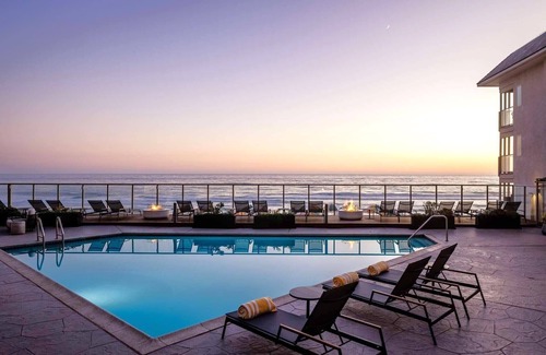 Carlsbad Village House | Courtyard 2 Double at Beach Terrace, Outdoor Pool, Beachfront Property