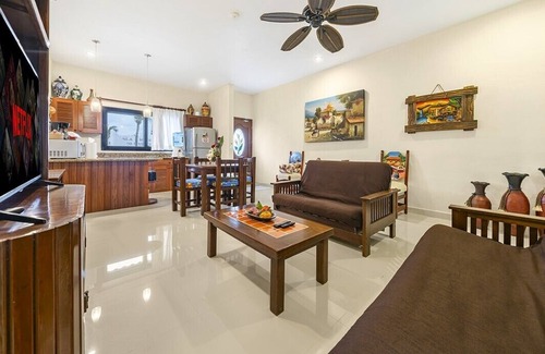 Centro - Supmza 001 Apartment | Courtyard Villa "Oaxaca" with a/c and pool 5 min stroll to beach