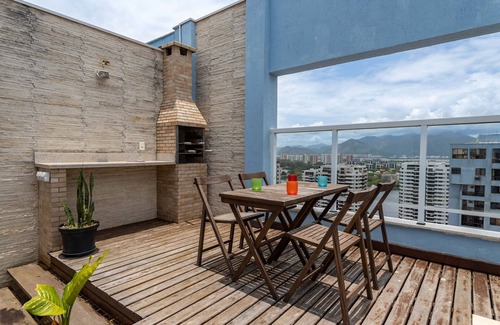 Barra da Tijuca Apartment | Coverage in Barra da Tijuca for 6 people | LC2207