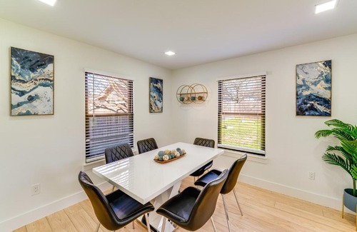 Irving House | Covered Patio and Private Yard Dallas Area Home