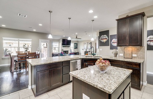 Leander House | Covered Patio + Yard: Spacious Leander Home!