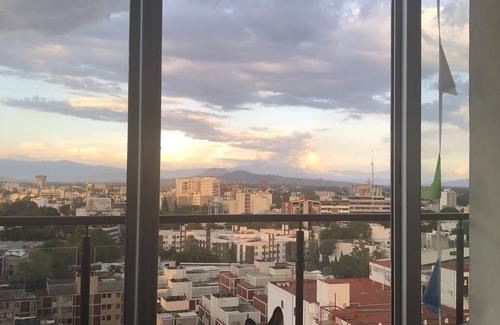 Del Valle Apartment | Coyoacan cineteca luxury apartment overlooking the volcanoes