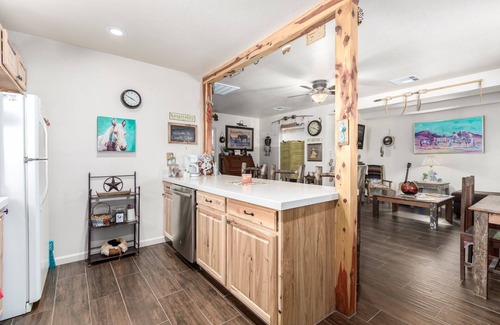 New River House | Coyote Cabin, Cowboy Decor, Scenic Desert