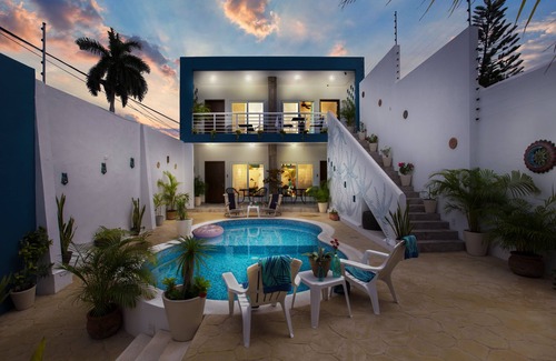 Colonia Centro Villa | COZUMEL'S #1 RETREAT: Your Own Mini-Resort, 800Mbps WiFi, Organic Coffee Bar