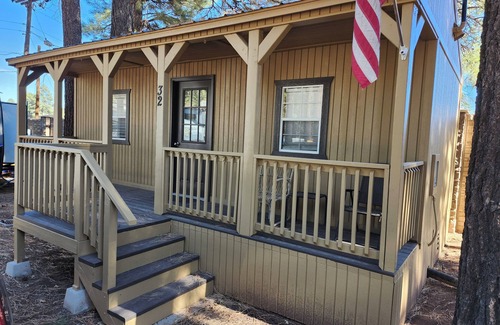 Show Low Cabin | Cozy 1 bd cabin with WIFI and AC in fantastic Show LownWinter Rate 85.00 nightly