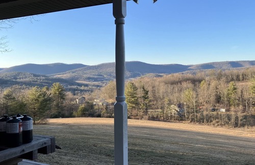 Nisbet Cabin | Cozy 1 bed / 1 bath retreat with tremendous views, minutes from Williamsport!