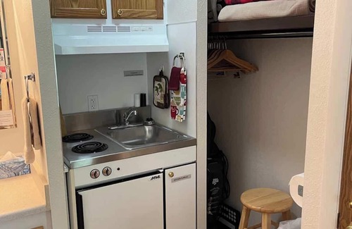 Mancelona Condo | Cozy 1-bed condo Schuss Mtn, Kitchenette, AC, WiFi