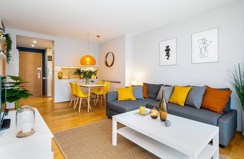 el Fort Pienc Apartment | Cozy 1-Bedroom Apartment Near Sagrada Familia and Monumental