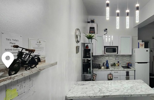 Santurce Apartment | Cozy 1-bedroom apartment in charming San Juan with AC, WiFi.n5 Floor W/Balcony
