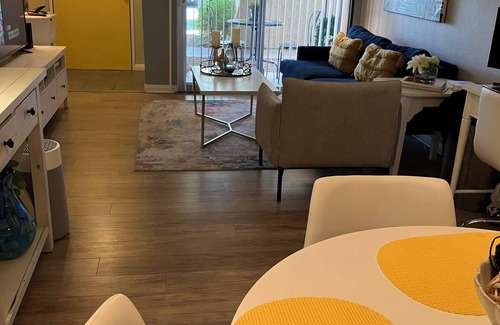 Racquet Club West Condo | Cozy 1-bedroom Art Condo in Palm Springs - 1 month minimum