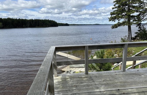 East Machias Cabin | Cozy 1 bedroom cabin a few steps from Gardner Lake