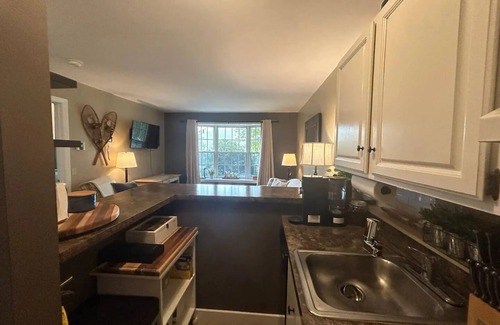 Hancock Condo | Cozy 1-bedroom condo at ski resort with WiFi, fitness room, pool & hottub