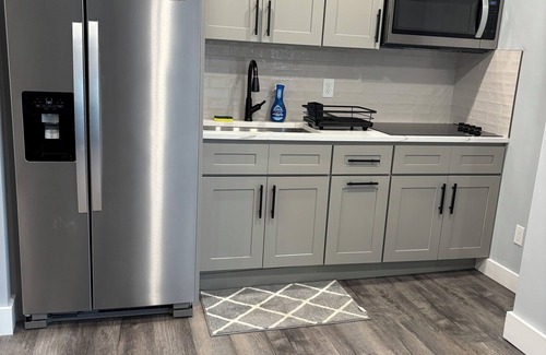Patchogue Apartment | Cozy 1-bedroom in Patchogue, walking distance to restaurants and nightlife.