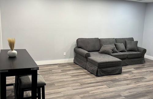 Patchogue Apartment | Cozy 1-bedroom in Patchogue, walking distance to restaurants and nightlife.
