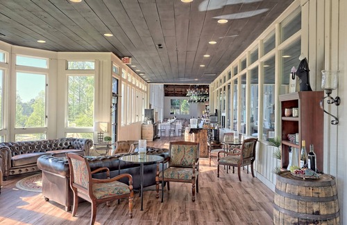 Clayton Condo | Cozy 1-Bedroom Retreat in Clayton with Two Queen Beds and Mountain Views