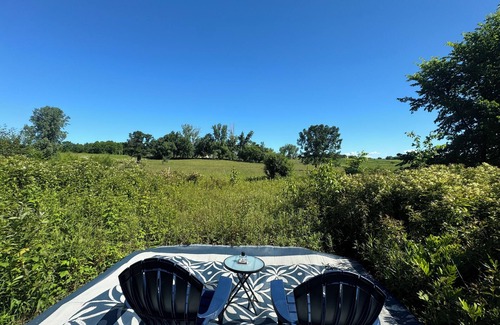 St. Croix County RV Rental | Cozy 1-bedroom Yurt Camping in Wilson
