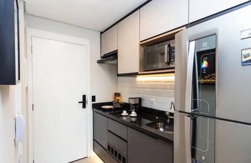 Indianopolis Apartment | Cozy 1-bedroom with WiFi, fitness room in enchanting Indianópolis São Paulo