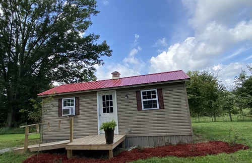 Sulphur Well Cottage | Cozy 12x24’ big charm small house on 350 acre grain beef farm near Mammoth Cave!