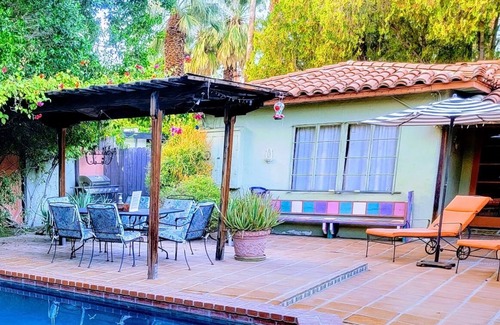 Tahquitz River Estates House | Cozy 1940's Spanish Villa With All The Comforts Of Home