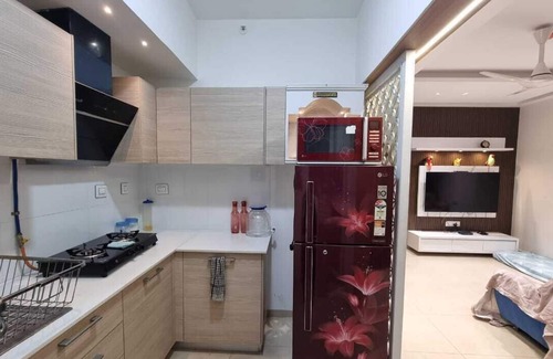 Bengaluru Apartment | Cozy 1BHK Bhartiya City, near Manyata Techpark, 30 Min Drive 2 Airport wifi & AC