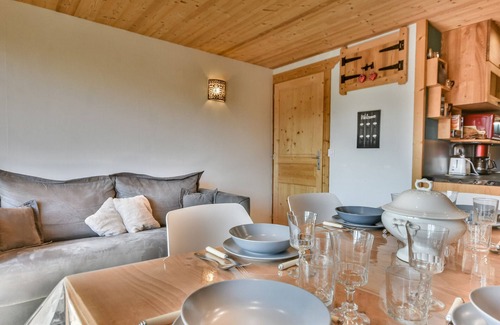 Les Gets Apartment | Cozy 1BR + Alcove, Balcony, Near Slopes and Town, Sleeps 6