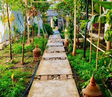 Aourir Apartment | Cozy 1BR Bungalow with Kitchen in Eco Garden Nature Escape