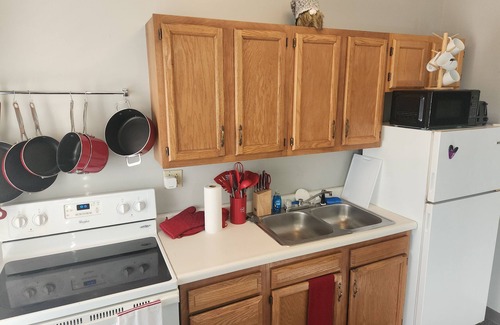 South Range Apartment | Cozy 1BR Near MTU, Keweenaw & Houghton, Full Kitchen & Wifi near Dining & Bars