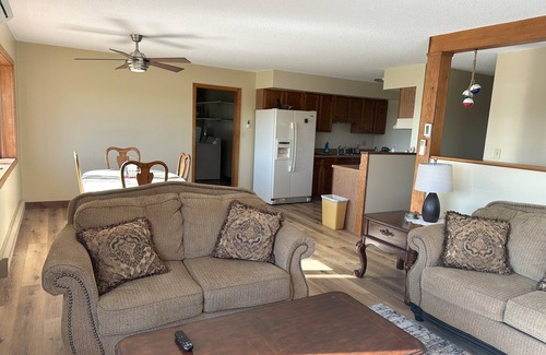 Lake City House | Cozy 2-bedroom/2-bath house located just outside Roy Lake State Park.