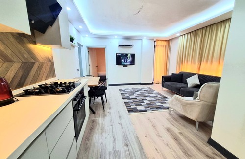 Kepez Apartment | Cozy 2-bedroom apartment with AC, WiFi in enjoyable Antalya