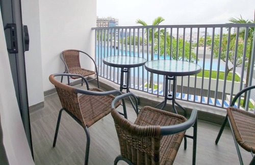 San Dionisio Apartment | Cozy 2 Bedroom Condo Apartment in Batam. Next to HarbourBay Ferry Terminal. Pool