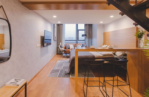 Gu Su District Condo | Cozy 2-bedroom Loft Apt./ Subway / Train Station / Family or Leisure.