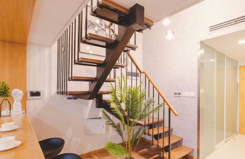 Gu Su District Condo | Cozy 2-bedroom Loft Apt./ Subway / Train Station / Family or Leisure.
