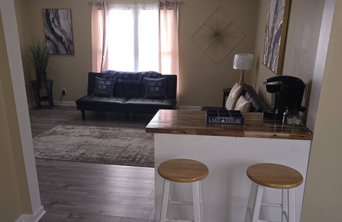 Lorain Condo | Cozy 2-bedroom newly renovated with balcony and updated kitchen and bath.