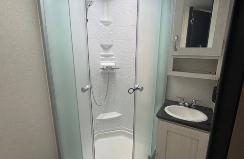 Galliano House | Cozy 2-bedroom RV in brilliant Galliano with AC