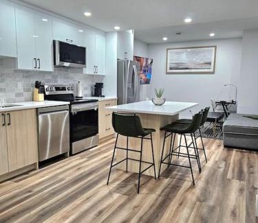 Northwest Calgary Apartment | Cozy 2 bedrooms and 1 bath for 4 guests!