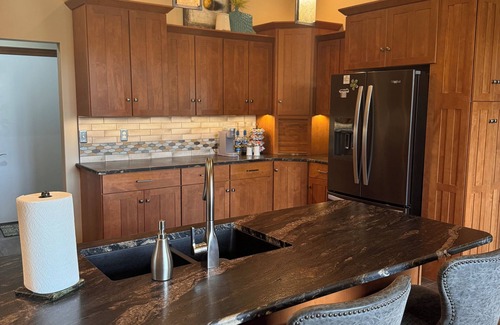 Watertown House | Cozy 2 br Home - Fireplace, Man Cave, Office, & Heated Garage Spaces