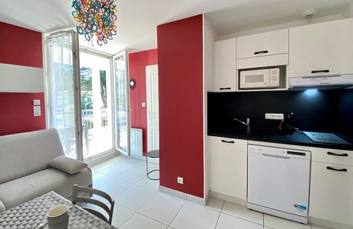 Bretignolles-sur-Mer Apartment | Cozy 2-Person Apt with Balcony, Near Beach and City Center, Free WiFi, 2* Rated