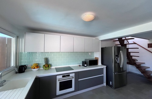 Cul de Sac House | Cozy 2bedroom house with amazing view to Pinel island &pool, 2min from the beach