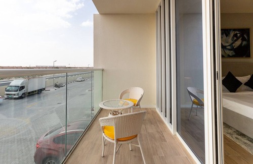 Dubai Ski Chalet | Cozy 2BR Townhouse in Rukan Community,DubaiLand