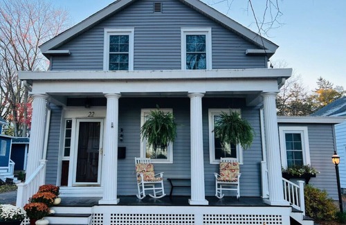Skaneateles House | Cozy 30 Day Vacation home steps to Village+Lake!