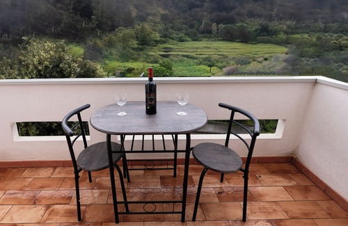 Arbus Apartment | Cozy 4-Person Apartment in Arbus with Pine Forest Views