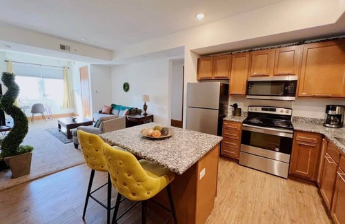 Grandville Apartment | Cozy 6BR/BA Castle Escape with Luxury Amenities